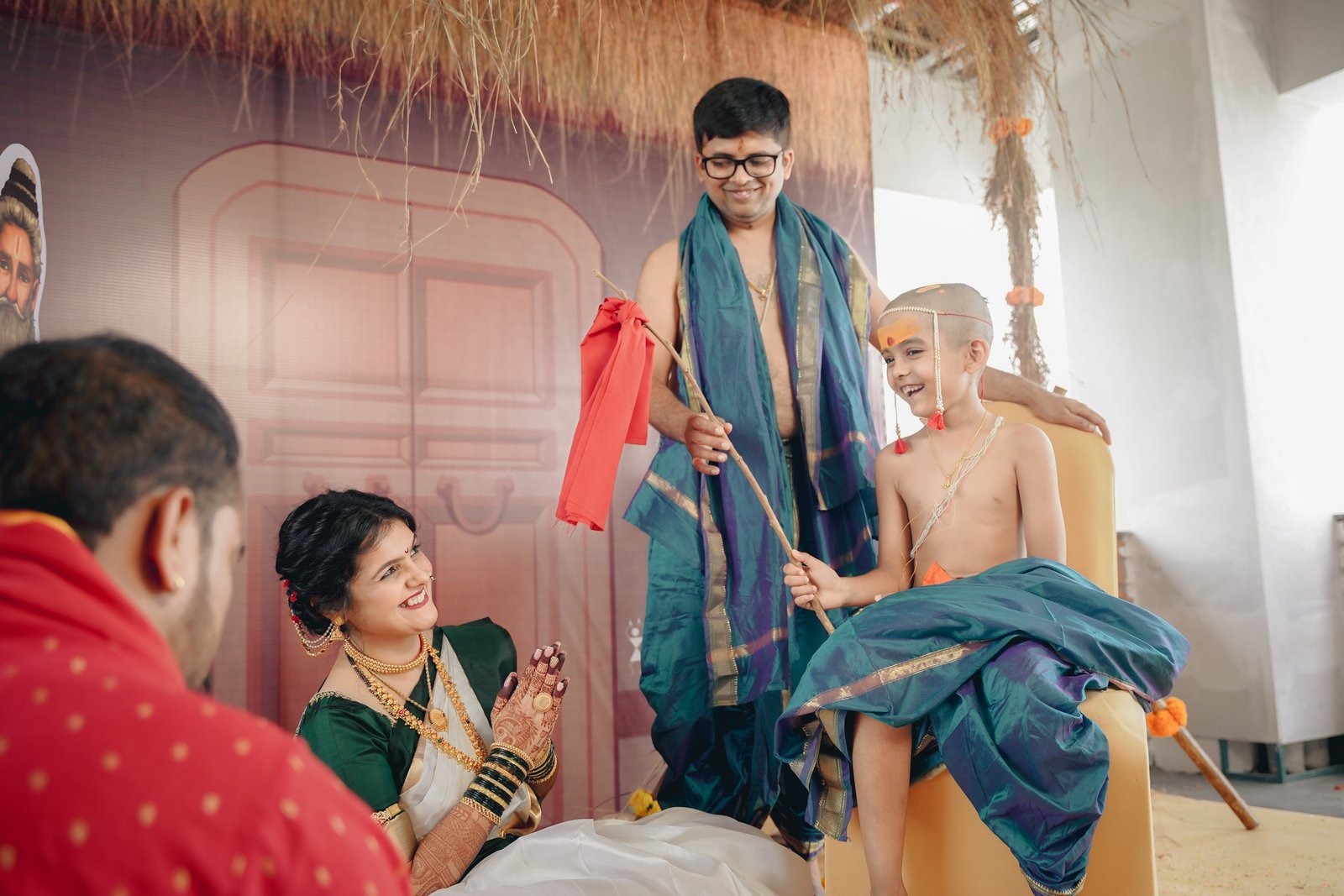 Traditional Wedding Couple